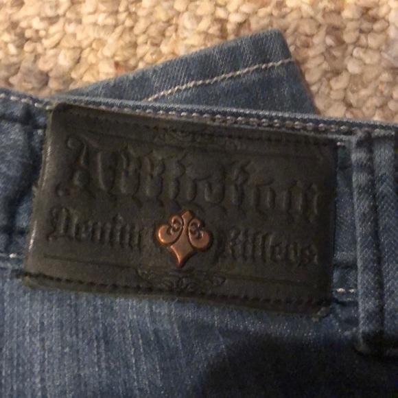 2 pairs of straight leg jeans - Picture 5 of 8